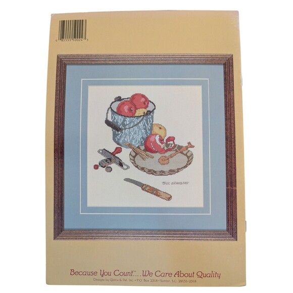 Gloria & Pat Easy As Pie by Bill Granstaff Cross Stitch Pattern Leaflet #24 - Picture 2 of 3